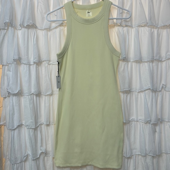 Aritzia yellow bodycon dress - Picture 1 of 2